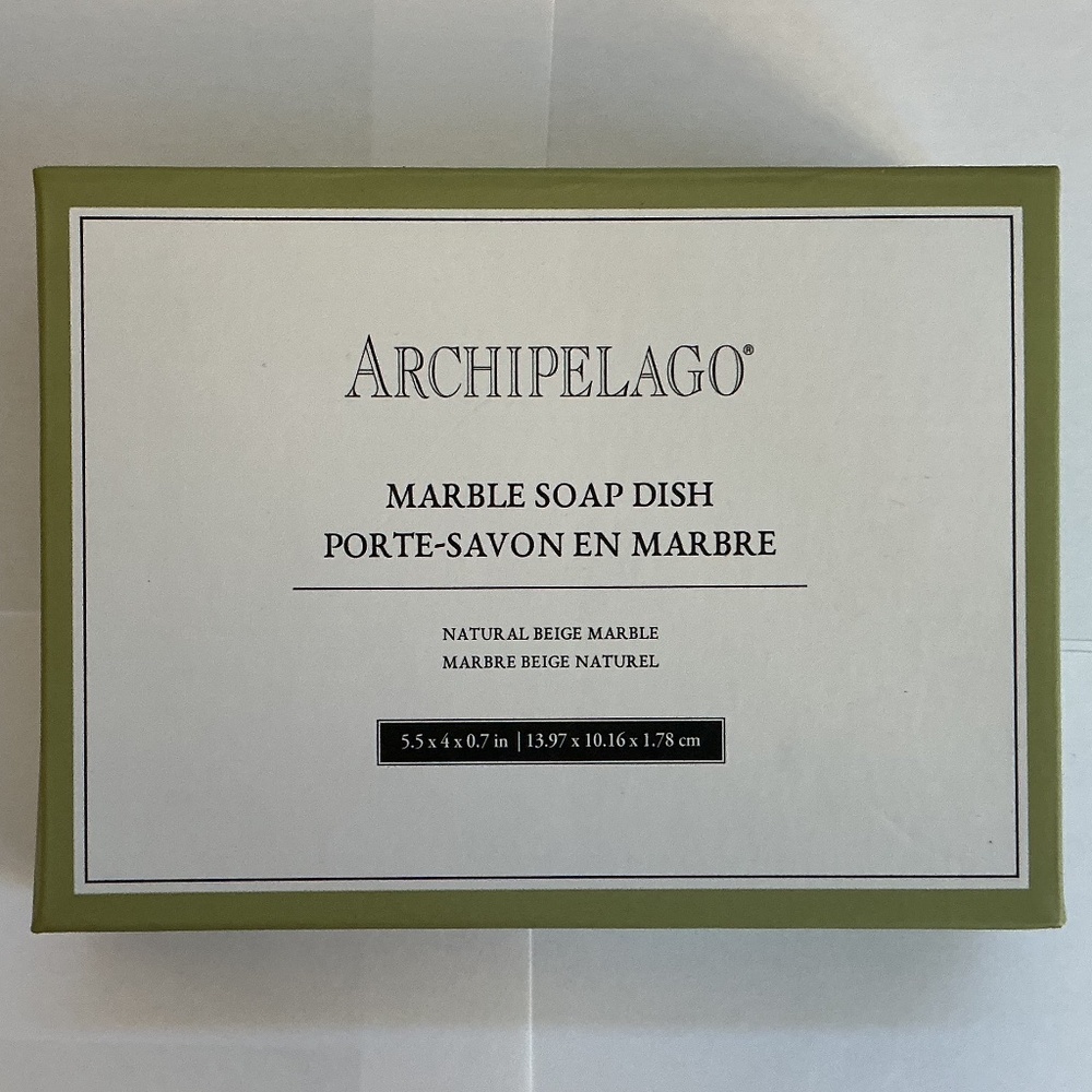 Archipelago Marble Soap Dish